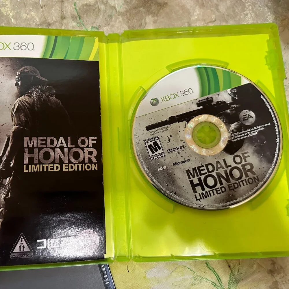 Medal of Honor Limited Edition (Xbox 360, 2010) Complete Tested Working CIB